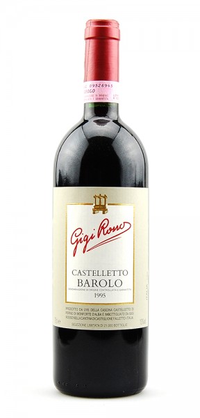Wein 1995 Barolo Casteletto Gigi Rosso
