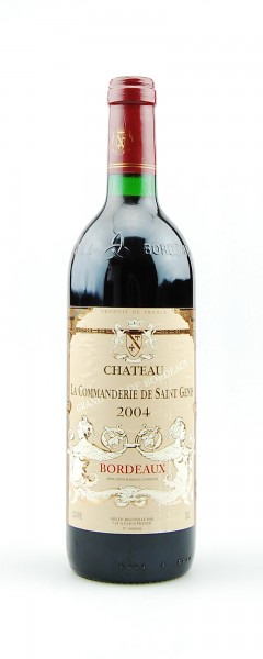 Wein 2004 Chateau La Commanderie de Saint Genis