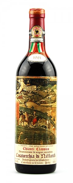 Wein 1981 Chianti Classico Riserva Nittardi