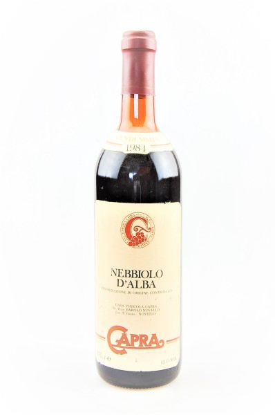 Wein 1984 Nebbiolo d´Alba Capra