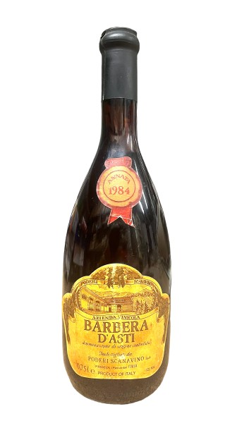 Wein 1984 Barbera d´Alba Poderi Scanavino