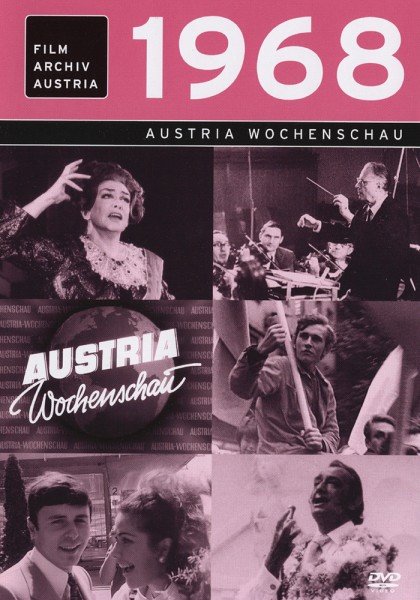 DVD 1968 Chronik Austria Wochenschau in Holzkiste