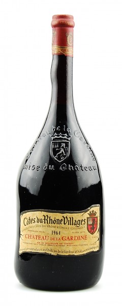 Wein 1964 Cotes du Rhone Chateau de la Gardine MAGNUM