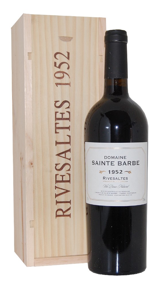 Wein 1952 Rivesaltes Domaine Sainte Barbe