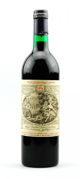 Wein 1976 Chateau Cadet-Piola Grand Cru Classe