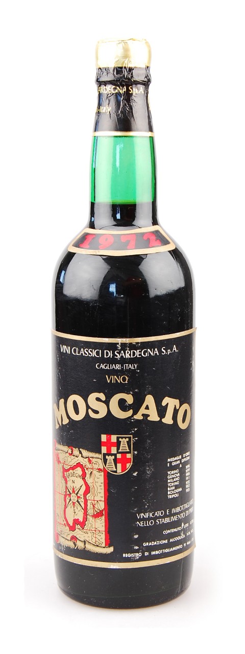 Wein 1972 Moscato Vini di Sardegna Pirri