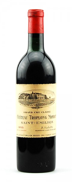 Wein 1955 Chateau Troplong Mondot 1eme Grand Cru