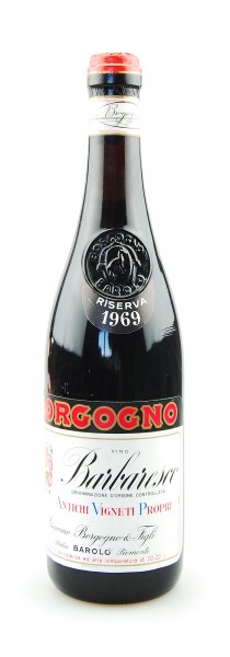 Wein 1969 Barbaresco Riserva Giacomo Borgogno