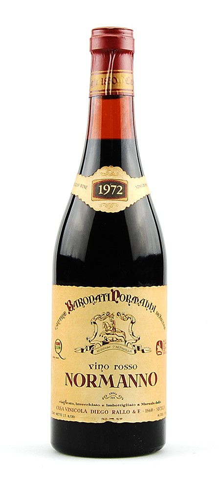 Wein 1972 Normanno Baronati Pormanni di Sicilia