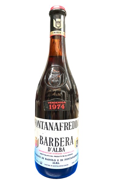 Wein 1974 Barbera d´Alba Fontanafredda