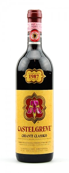 Wein 1987 Chianti Classico Castelgreve