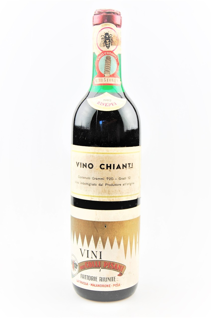 Wein 1962 Chianti Riserva Riunite dei Colli Pisane