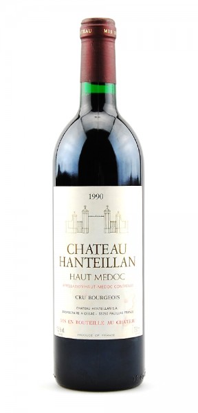 Wein 1990 Chateau Hanteillan Haut Medoc Cru Bourgeois