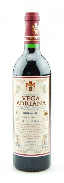 Wein 1991 Vega Adriana Cosecha