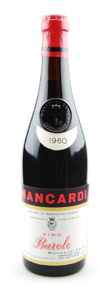 Wein 1960 Barolo Carlo Mancardi