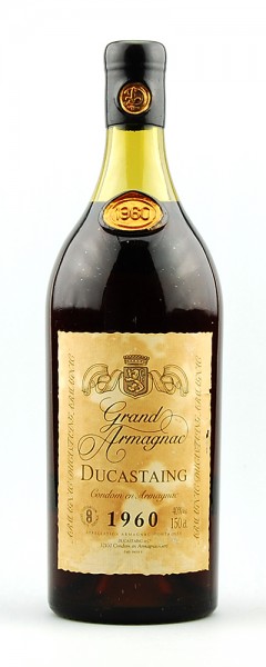 Armagnac 1960 Grand Armagnac Ducastaing Magnum