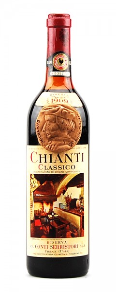 Wein 1969 Chianti Classico Riserva Conti Serristori