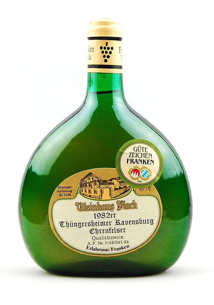 Wein 1982 Thüngersheimer Ravensburg Ehrenfelser QW