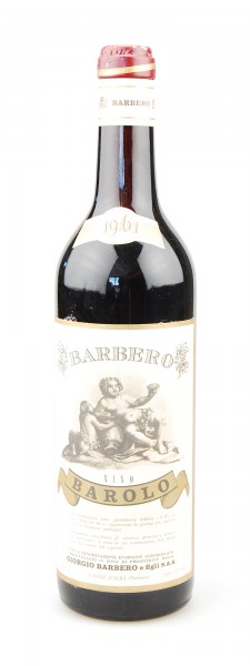 Wein 1961 Barolo Giorgio Barbero