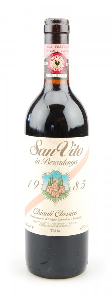 Wein 1985 Chianti Classico San Vito in Berardenga