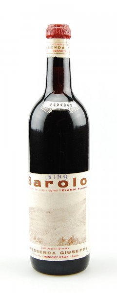 Wein 1966 Barolo Giuseppe Pressenda