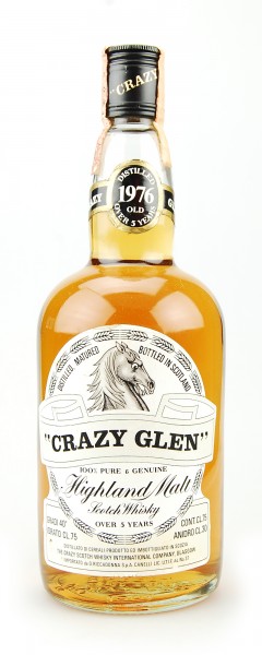 Whisky 1976 Crazy Glen Highland Malt 5 years old