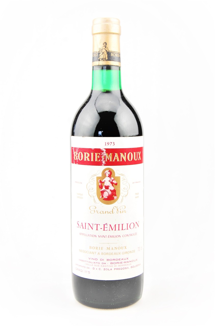 Wein 1973 Grand Vin Saint-Emilion Borie Manoux