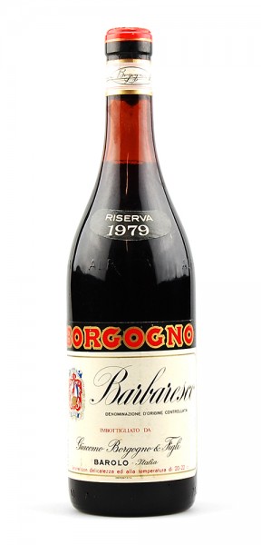 Wein 1979 Barbaresco Giacomo Borgogno Riserva