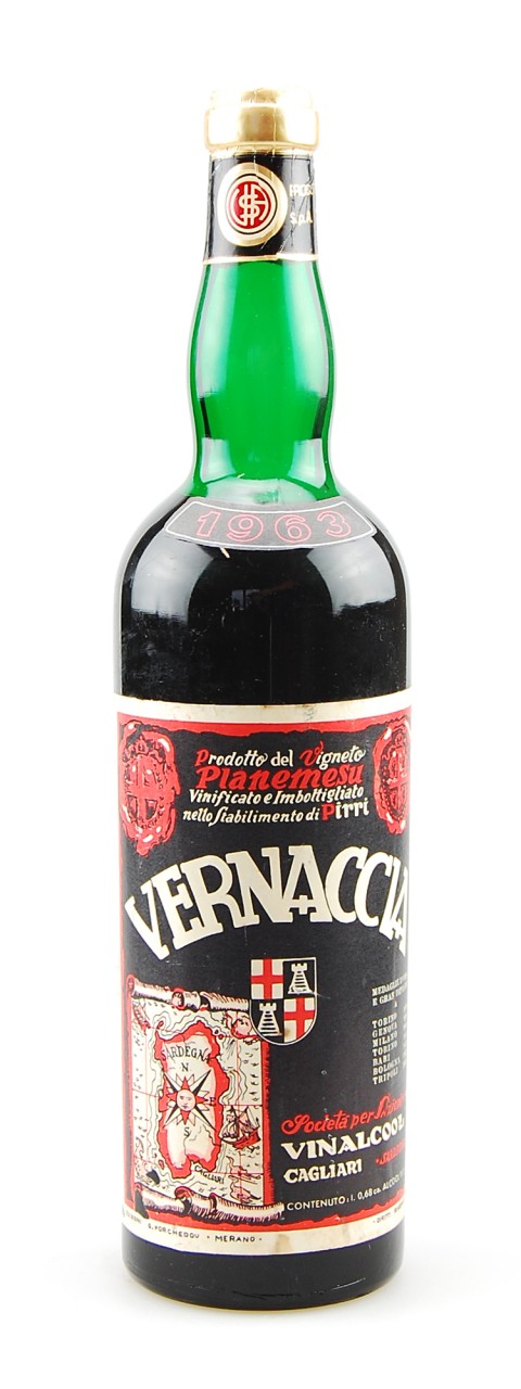 Wein 1963 Vernaccia Vinalcool Cagliari