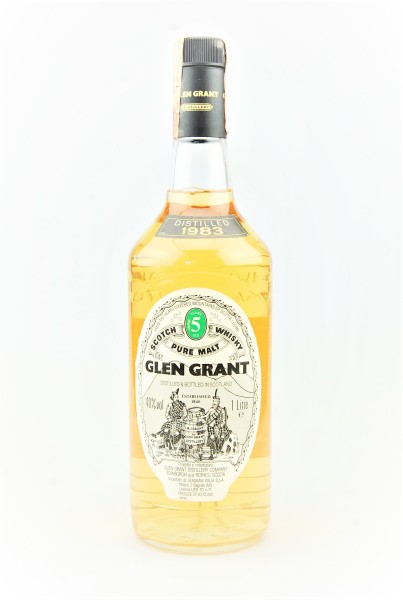 Whisky 1983 Glen Grant Highland Malt 5 years 1 Liter