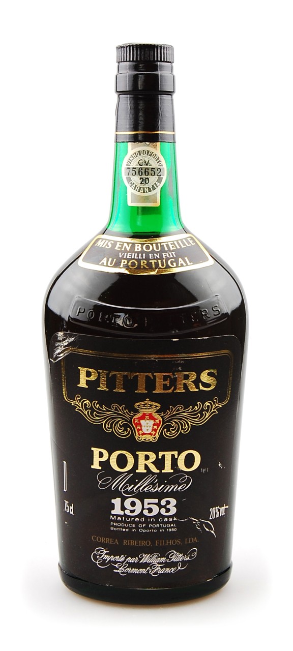 Portwein 1953 Porto Pitters - tolle Rarität!