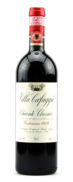 Wein 1989 Chianti Classico Villa Cafaggio