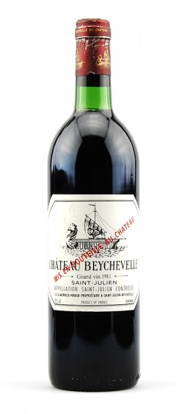 Wein 1981 Chateau Beychevelle