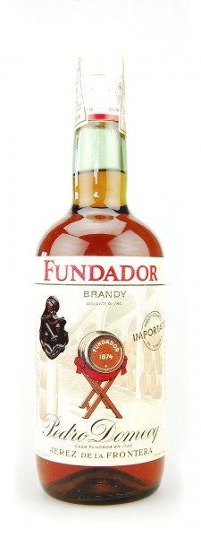 Brandy 1976 Fundador Pedro Domecq