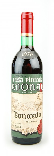 Wein 1979 Bonarda del Piemonte Avondo