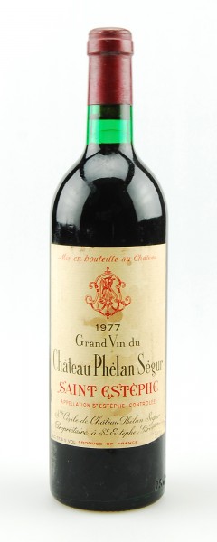 Wein 1977 Chateau Phelan Segur Cru Bourgeois