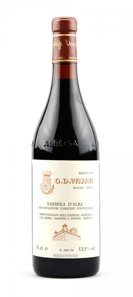 Wein 1987 Barbera d´Alba Riserva Vajra