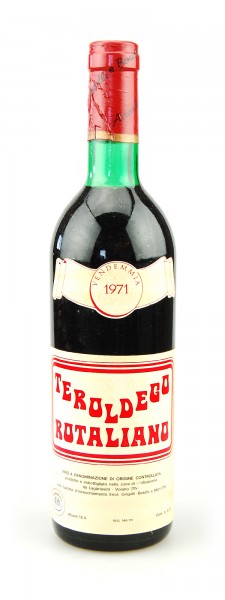 Wein 1971 Teroldego Rotaliano Grigolli