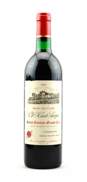 Wein 1985 Chateau Haut Sarpe Grand Cru Classe