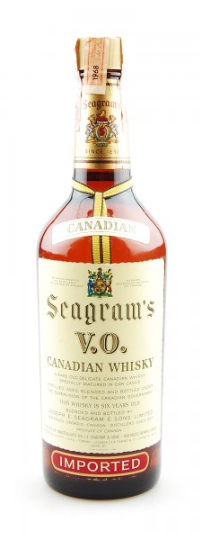 Whisky 1968 Seagram´s V.O. Canadian Whisky