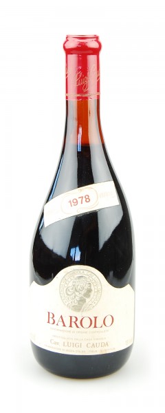 Wein 1978 Barolo Luigi Cauda