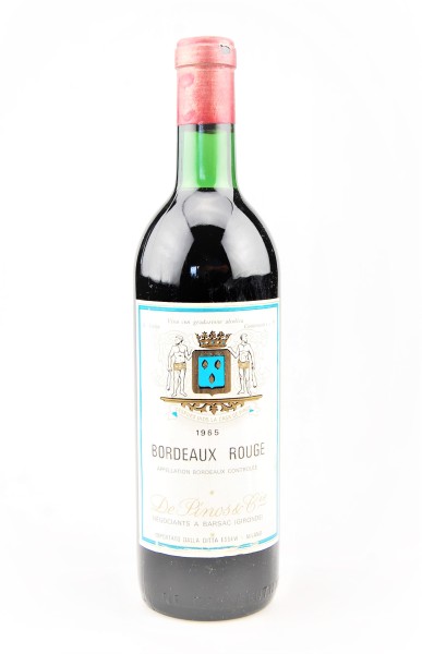 Wein 1965 Bordeaux Rouge de Pinos