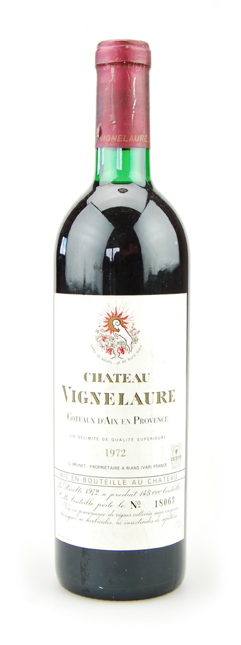 Wein 1972 Chateau Vignelaure