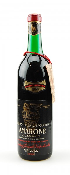 Wein 1966 Amarone Negrar Recioto della Valpolicella