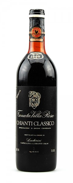 Wein 1969 Chianti Classico Riserva Tenuta Villa Rosa