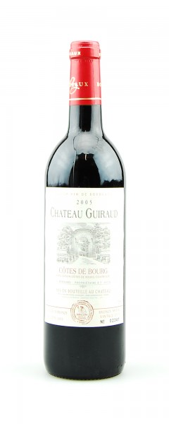 Wein 2005 Chateau Guiraud Cotes de Bourg