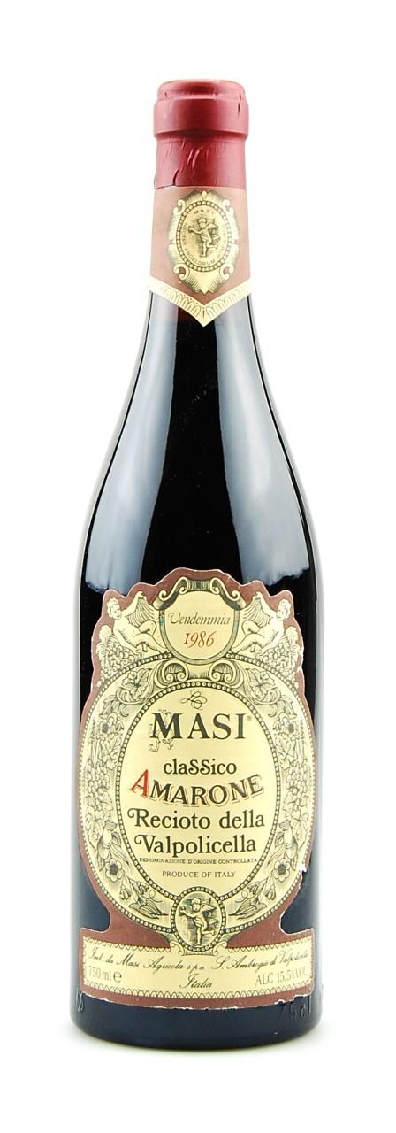 Wein 1986 Amarone Recioto della Valpolicella Masi