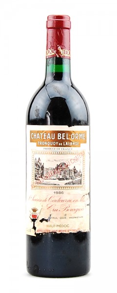 Wein 1986 Chateau Bel Orme Tronquoy de Lalande