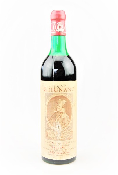 Wein 1962 Chianti Rufina Riserva Grignano
