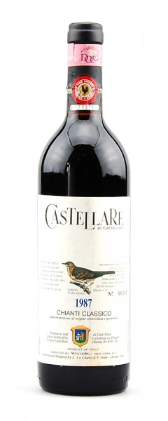 Wein 1987 Chianti Classico Castellare Numerati
